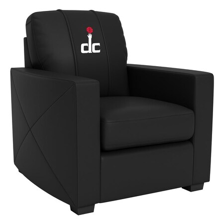 Dreamseat Silver Club Chair with Washington Wizards Secondary Logo XZ7759002CHCDBK-PSNBA32091